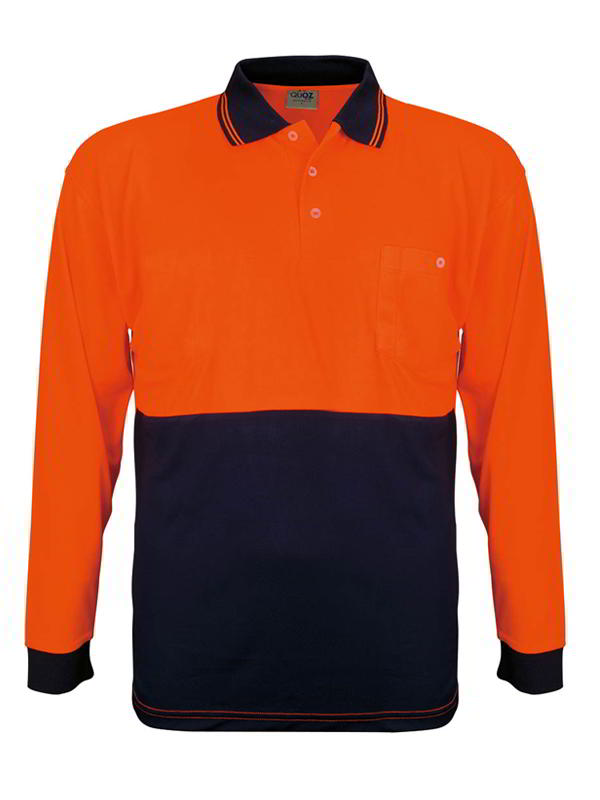 Orange Navy Safety Shirt